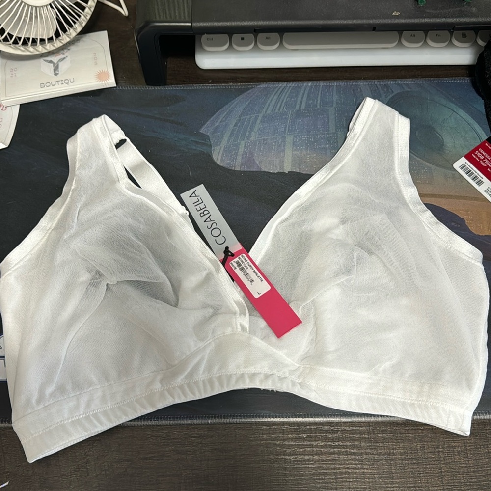 Cosabella Bra Soire Curvy White Large